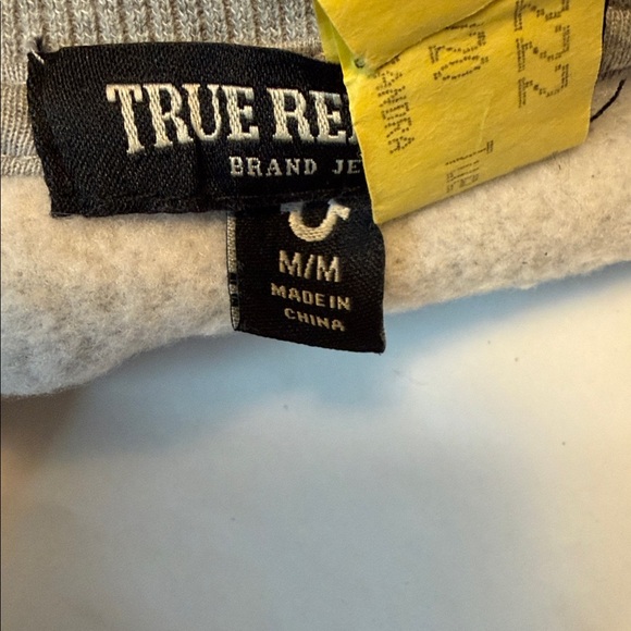 True Religion Kids Size Medium Gray Sweatshirt with Logo - Picture 2 of 5